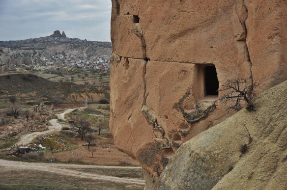 There are many caves such as these which are Impossible to reach nowadays.
