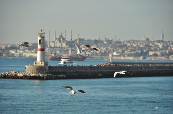 Istanbul! After two months of cycling, we arrived to this famous city.