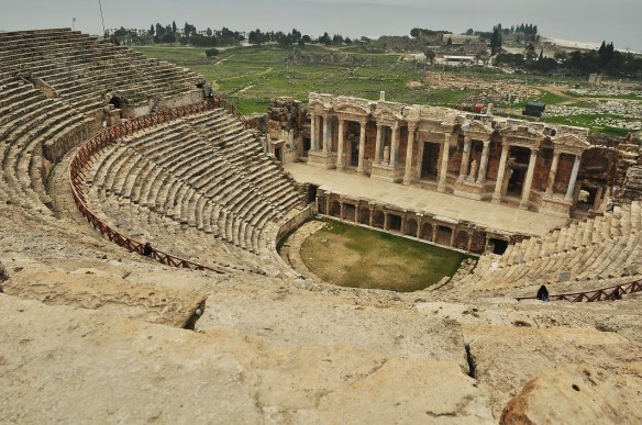 One of the most intact stadiums we visited.