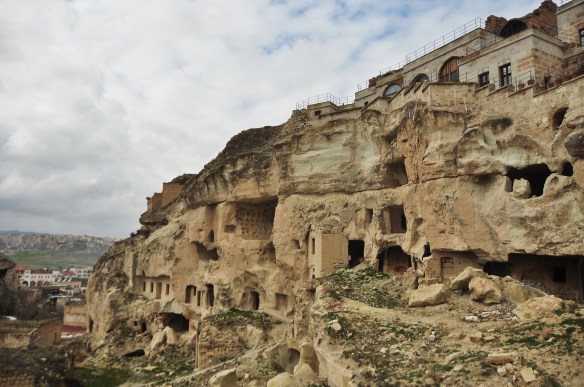 Another view of the enormous "cave city."