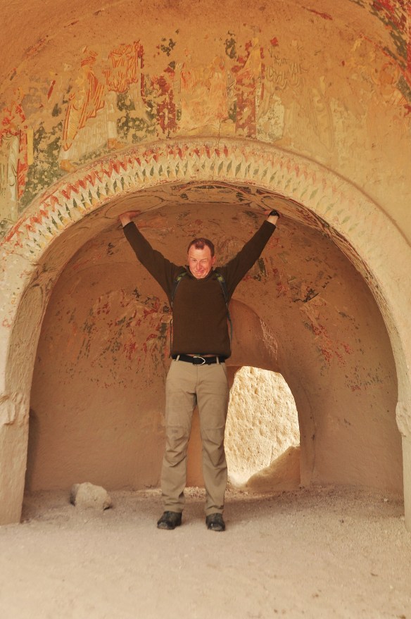 A random church we found during our walk which still had decorations.