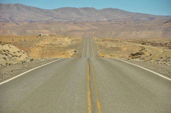 Argentinian Patagonia is full of desert type terrain like you see here.