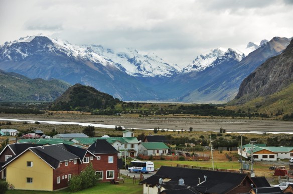 The small quaint town of El Chalten.
