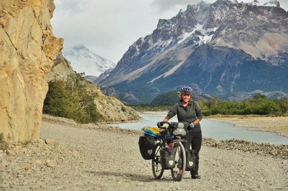 Beautiful mountains equals one happy girl!