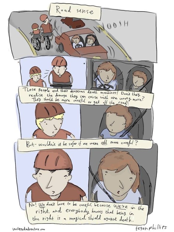 This cartoon says it all, depicted by the wonderful Teagan.