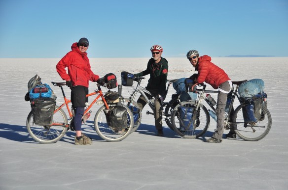 We met an awesome Swiss duo (father and son) going the other way. We were surprised they were the only cyclists we met since we know its a popular route.