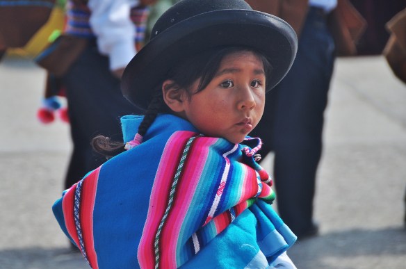 These little bags (the piece of cloth is always this color) is what all of the women wear here.