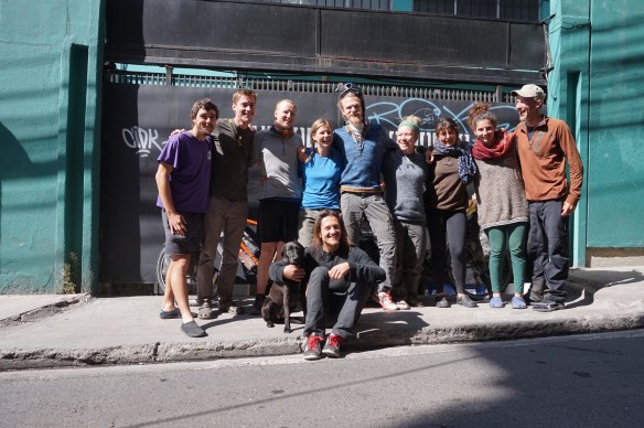 We had a larger going away party from La Paz than when we left our own houses! Thank you cyclists!!