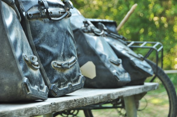 Panniers packed and ready to go! 