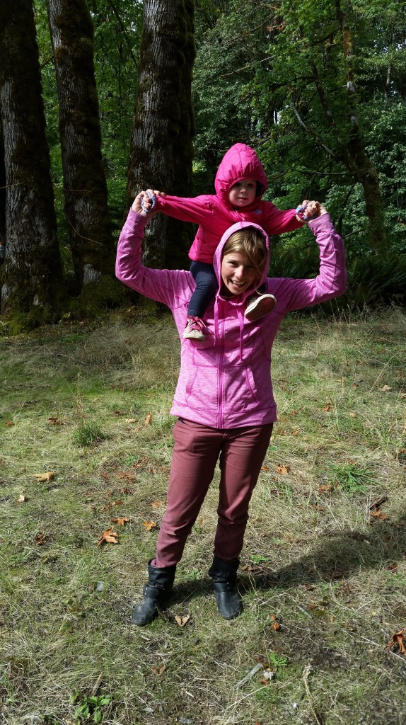 We spent the weekend watching one of our nieces. She is a blast! 